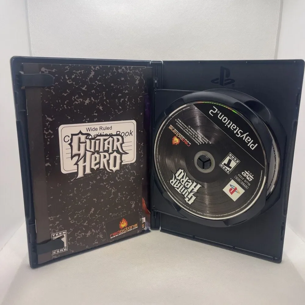 Guitar Hero & Guitar Hero 2 Dual Pack (Sony PlayStation 2 PS2, 2007)